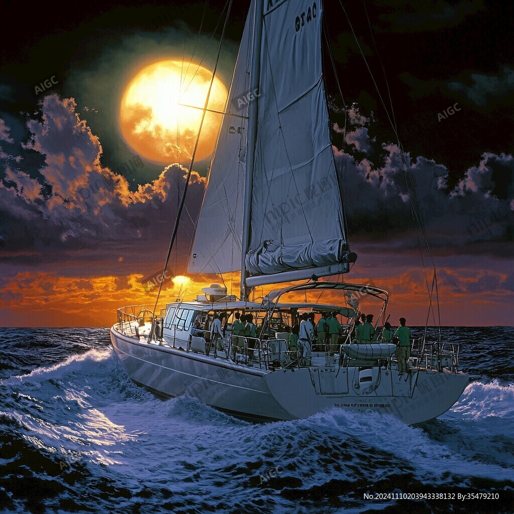 扬帆启航高清画