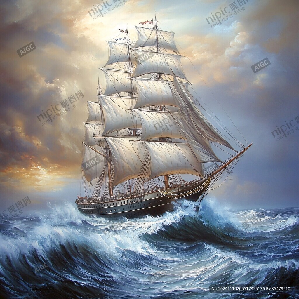 扬帆启航高清画