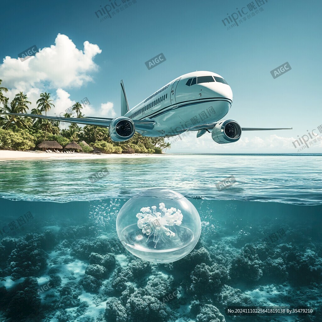 葬身海底的飞机