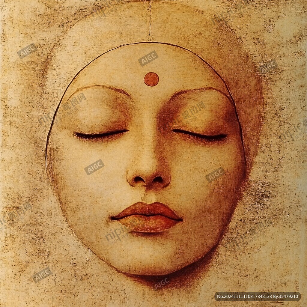 赤土陶女献纳者头像