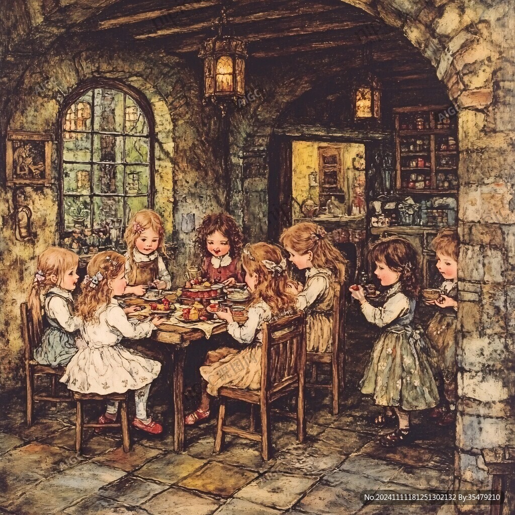 中世纪西方人生活场景