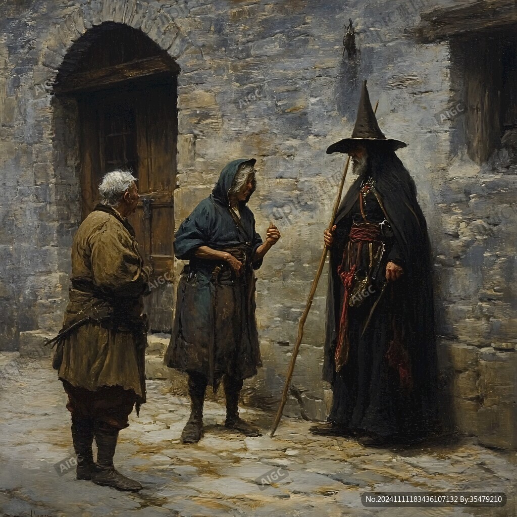 中世纪西方人生活场景