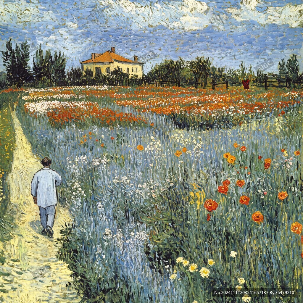 梵高风景画