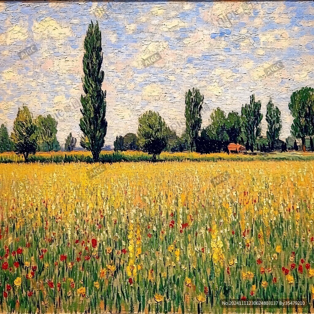 梵高风景画