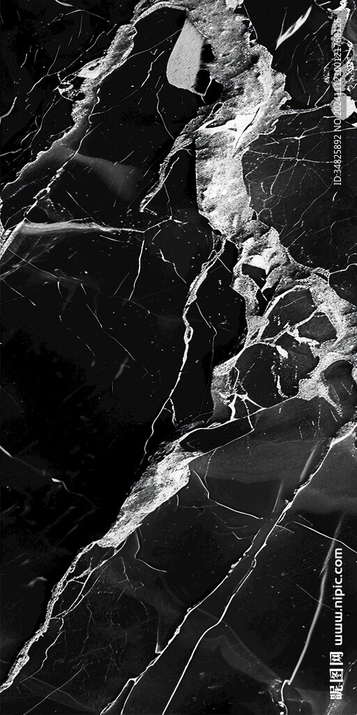 黑白奢石大理石