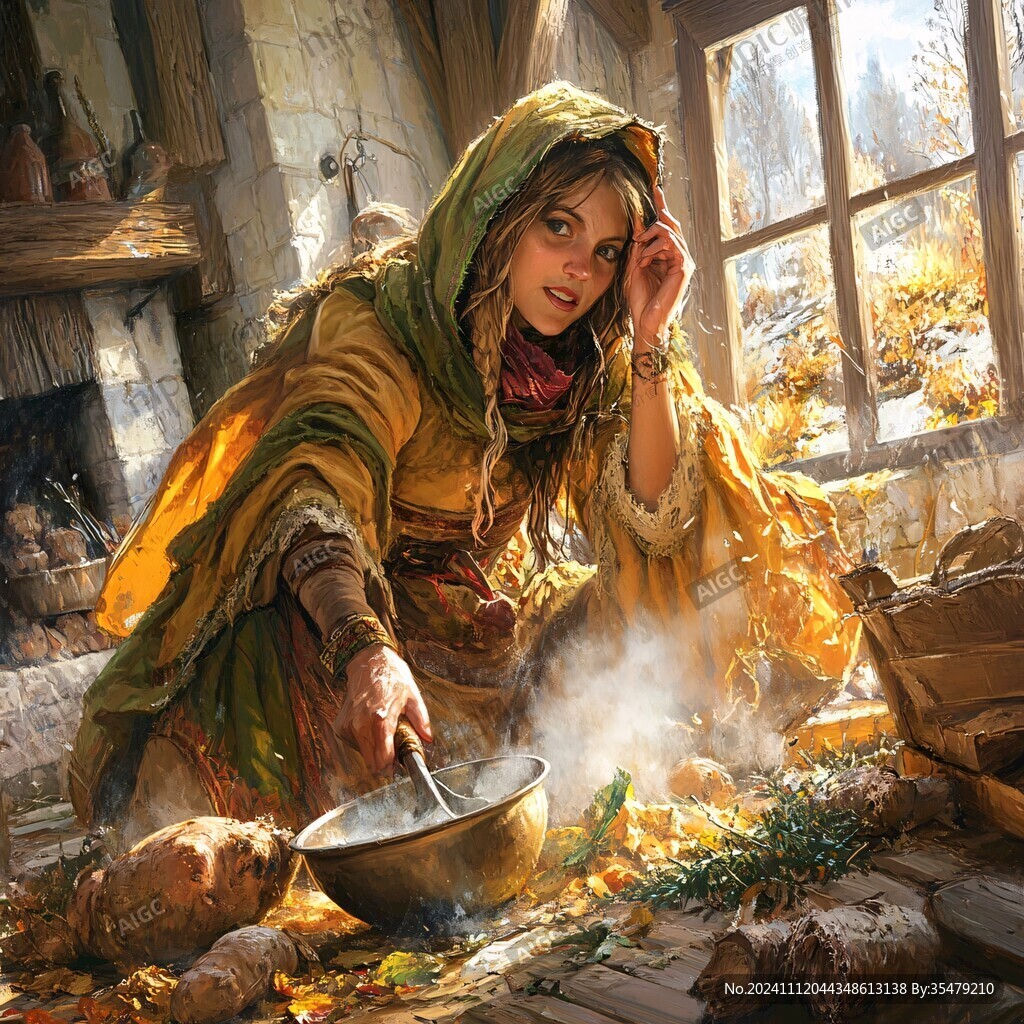 中世纪西方人生活场景