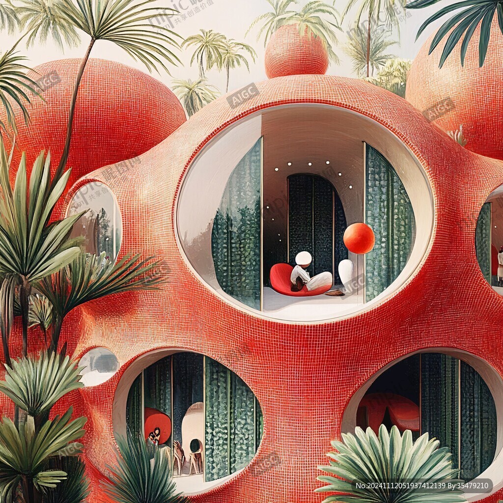 3d立体插画风格