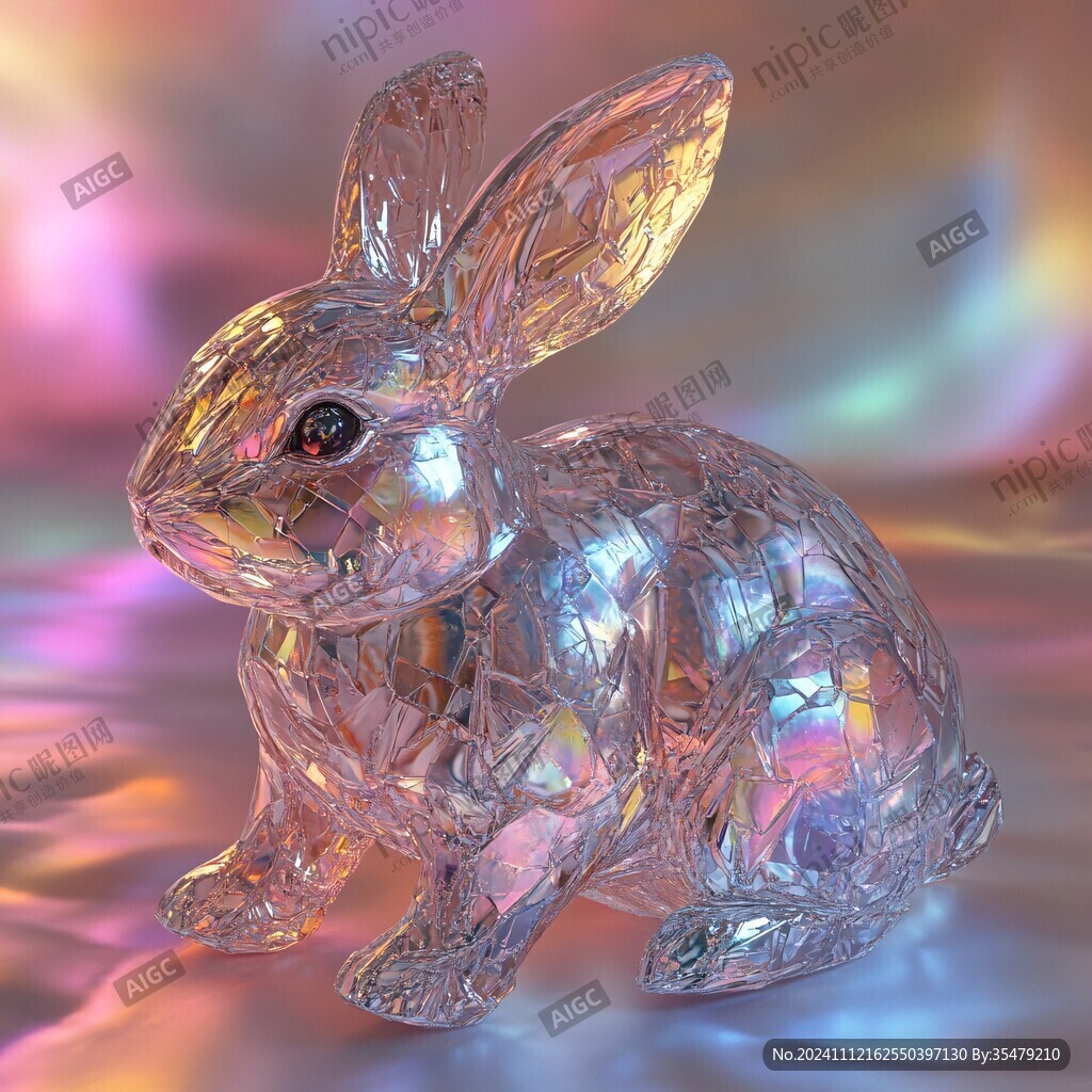 水晶兔子