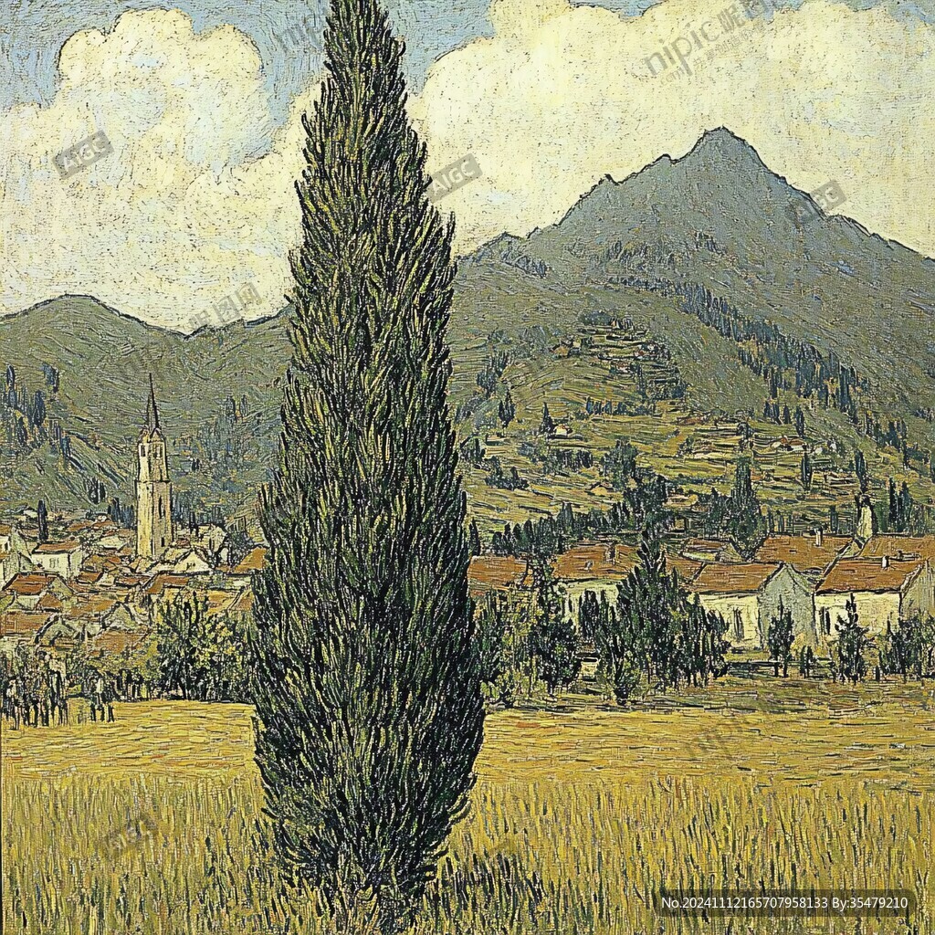 梵高风景画