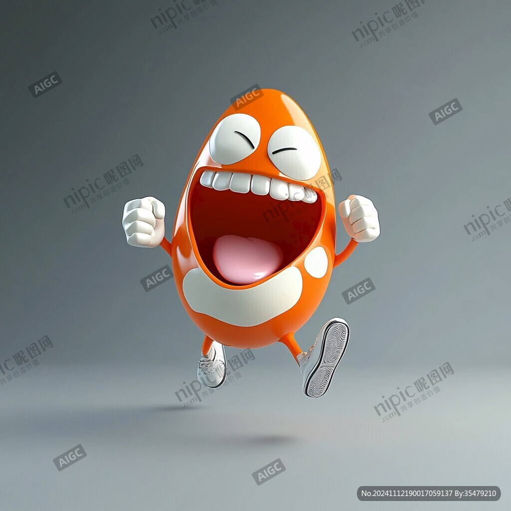 情绪拟人3d元素