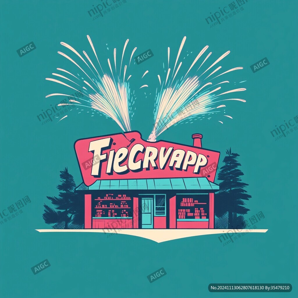 霓虹灯厂加海报