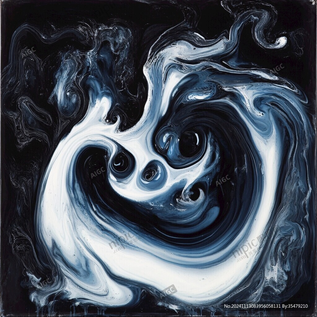 炫丽的梦幻流体画