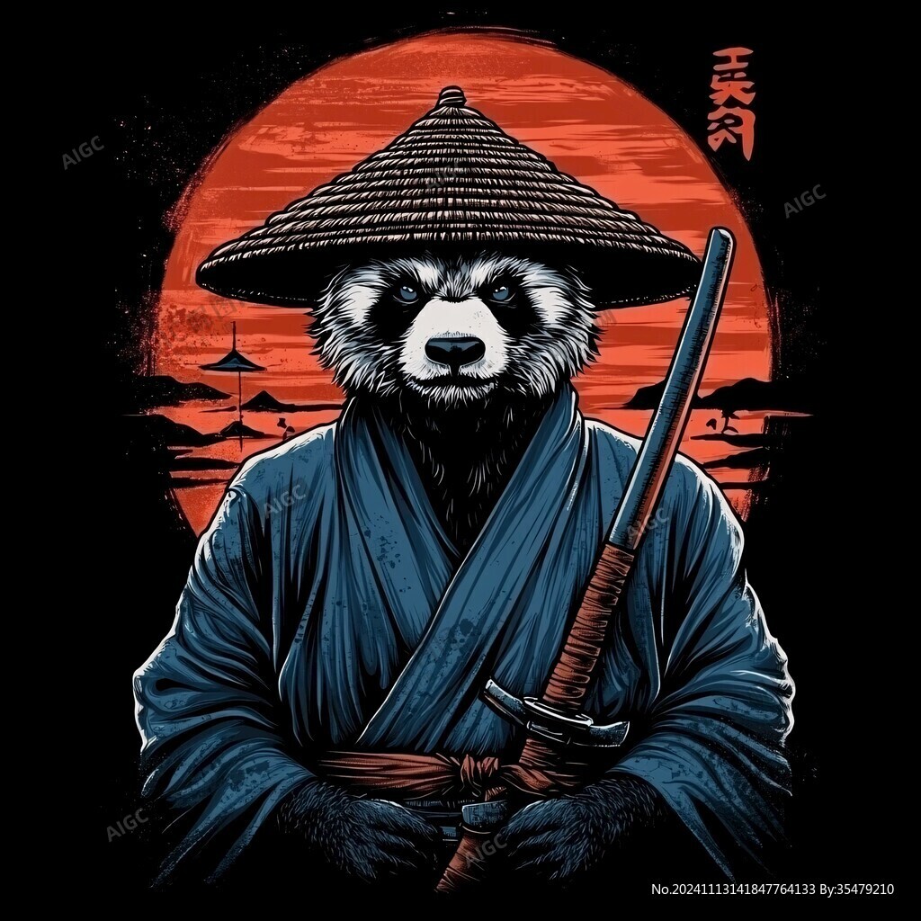 熊猫插画王者驾到