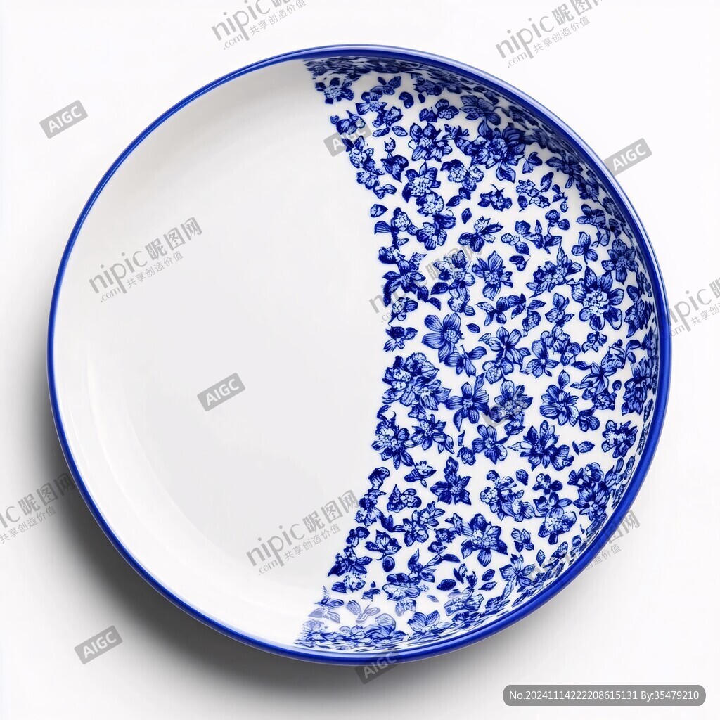 青花瓷餐盘
