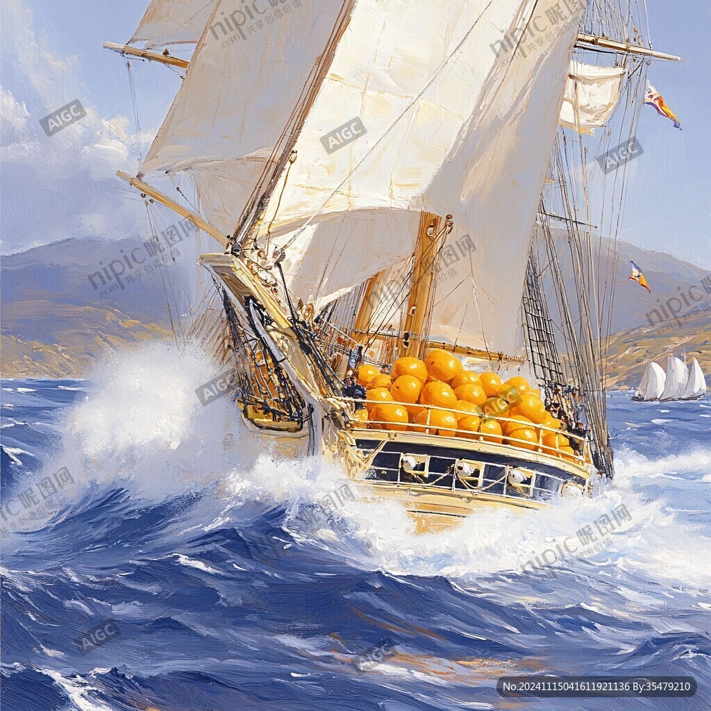 扬帆启航高清画