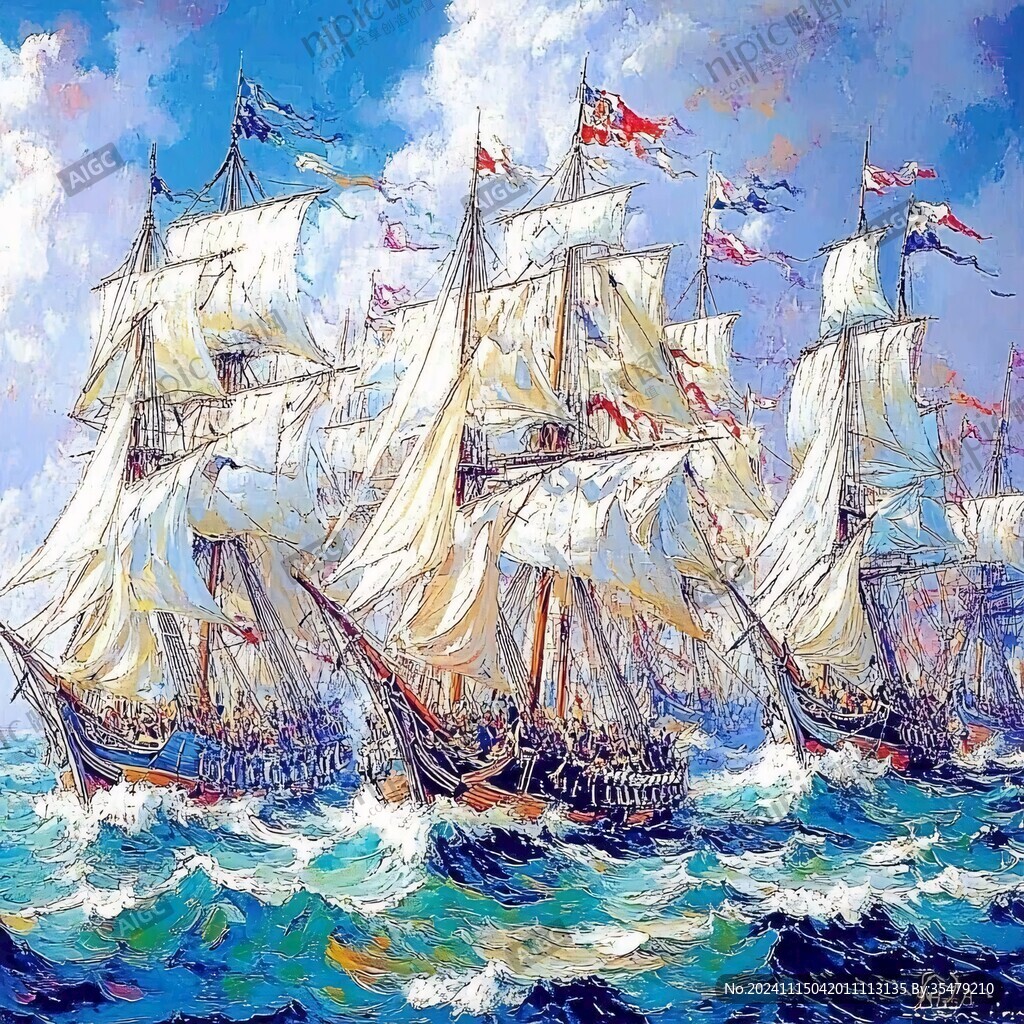 扬帆启航高清画