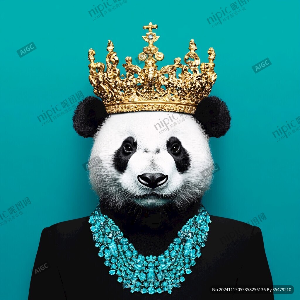 熊猫插画王者驾到