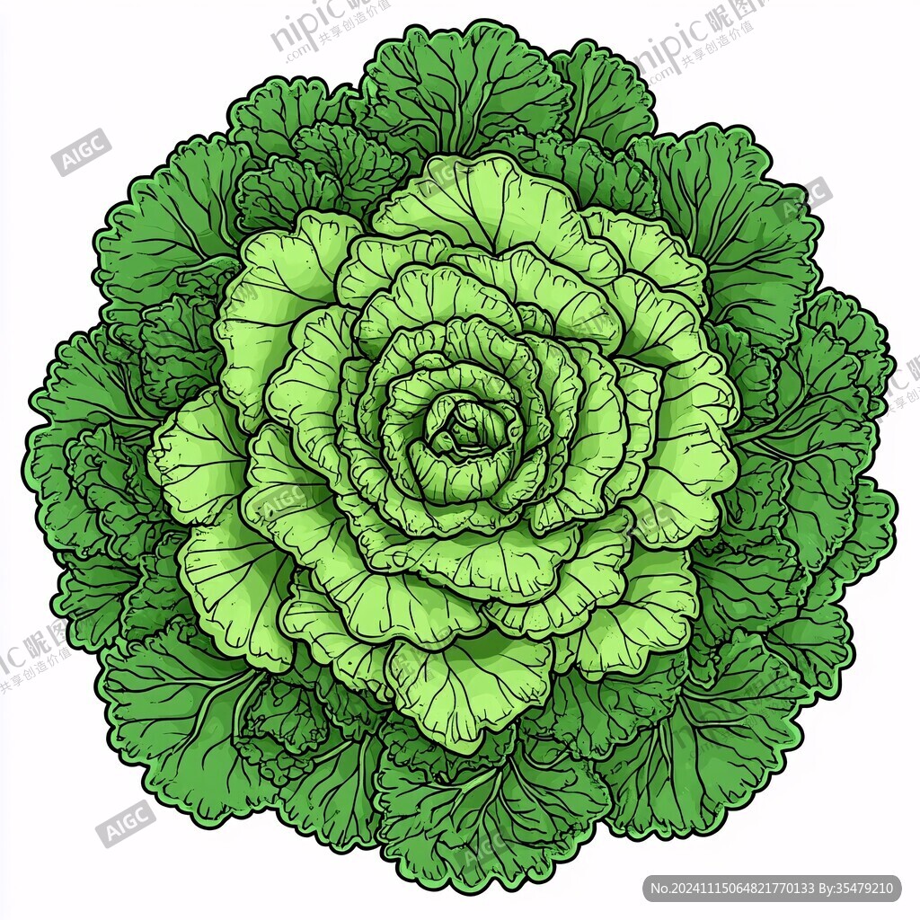 卷心菜手绘