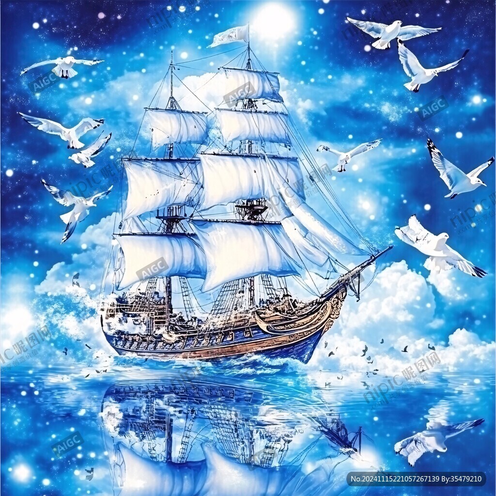 扬帆启航高清画