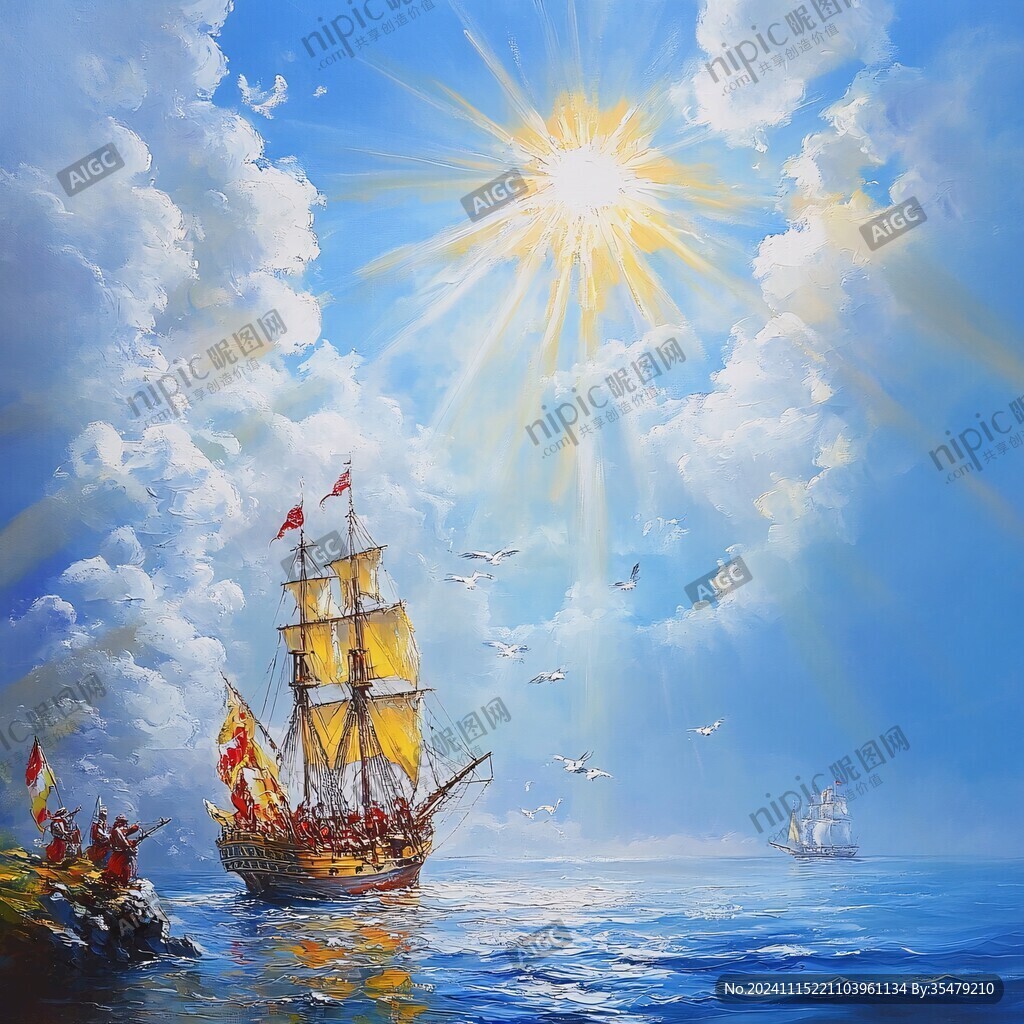 扬帆启航高清画