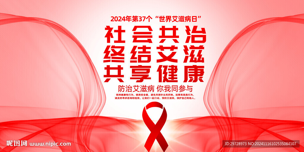 世界艾滋病日背景