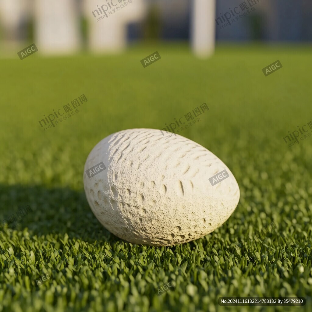 前景聚焦高尔夫球