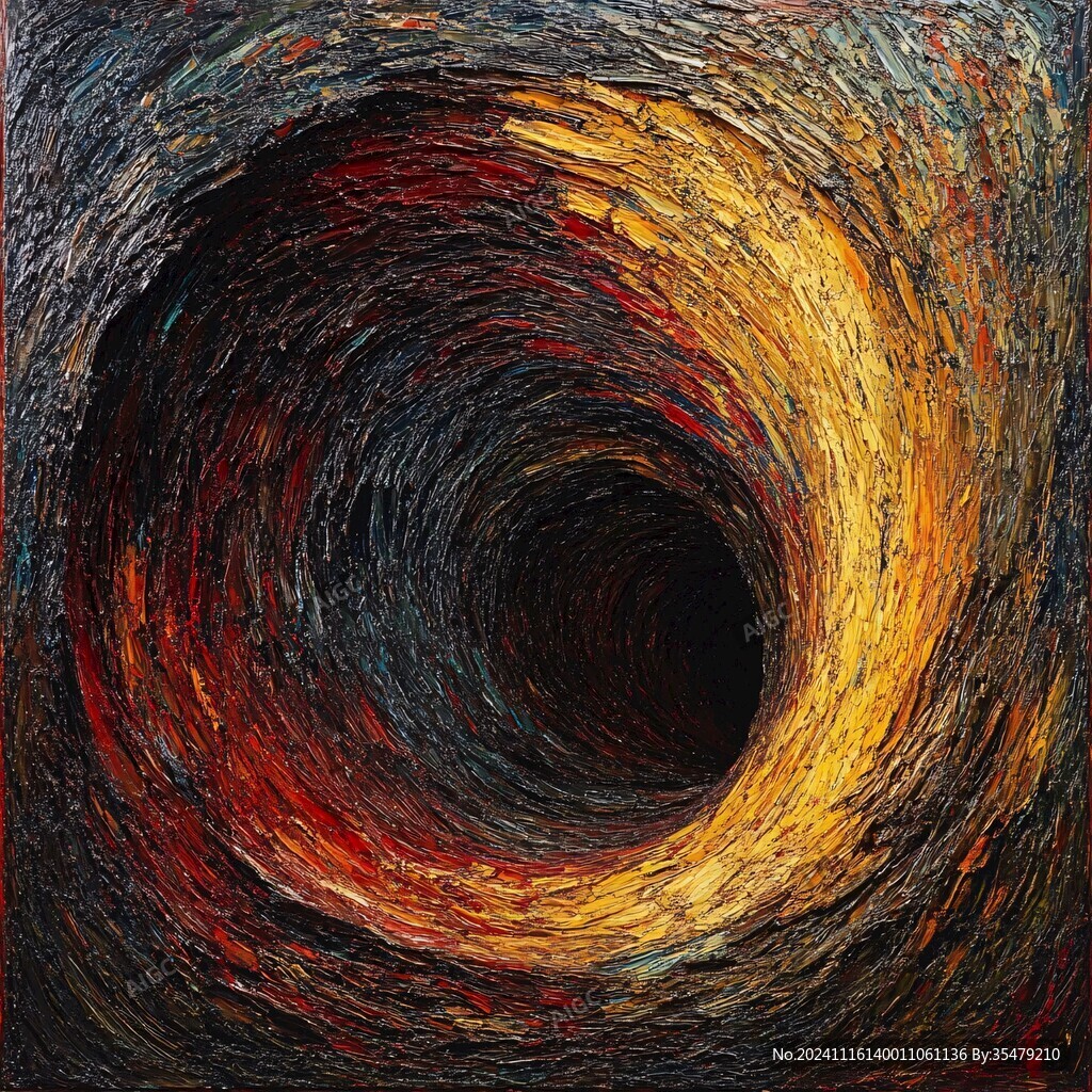 欧式装饰画时光隧道