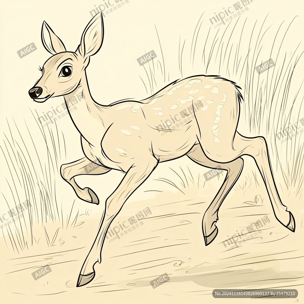 鼠绘小鹿