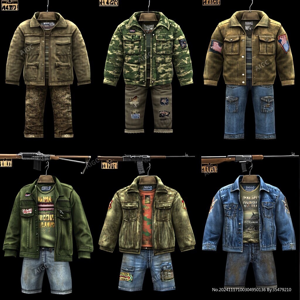 男童秋冬效果图