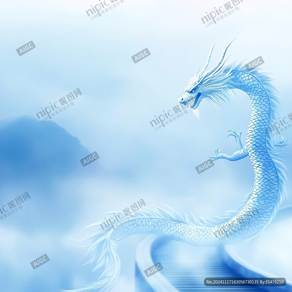 高清唯美双龙戏珠