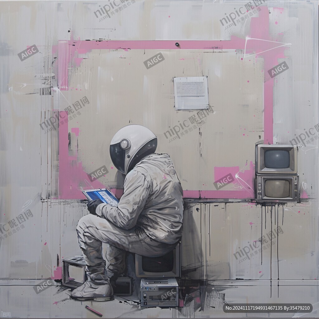 赛博朋克装饰画