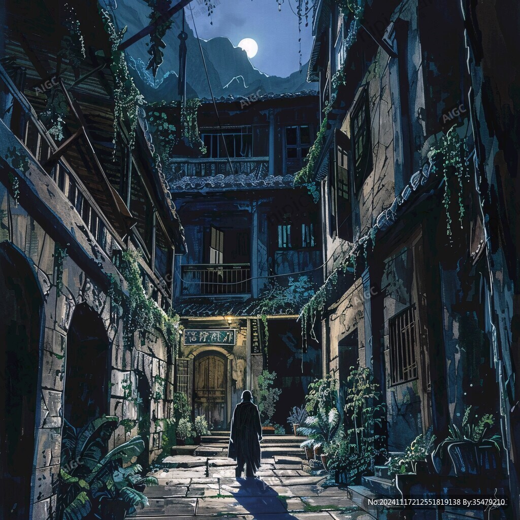 欧式小外人街景