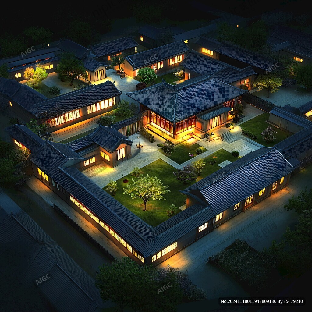 四合院3dsmax