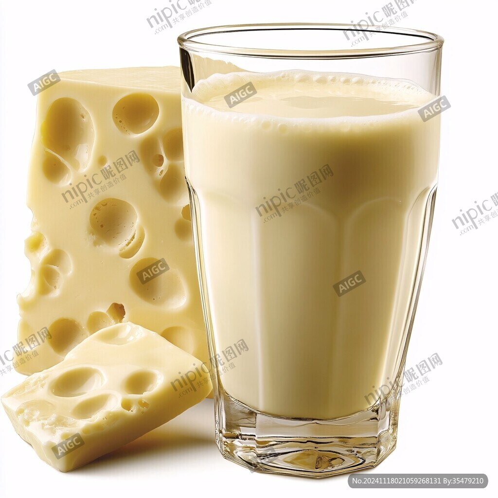 奶类冷食素材