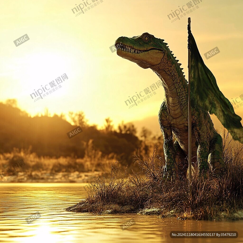 恐龙高清3d地贴