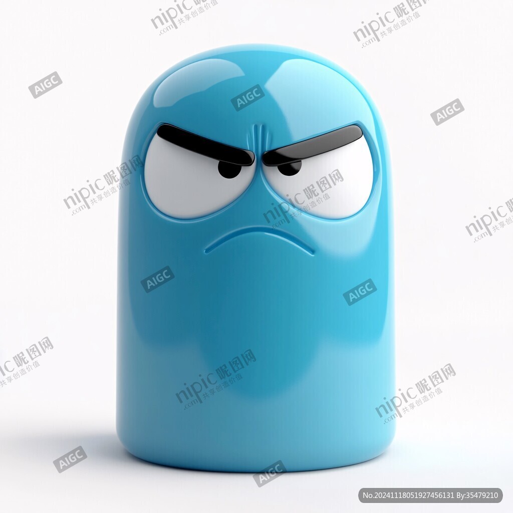 情绪拟人3d元素