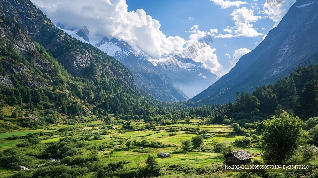 四姑娘山自然风景
