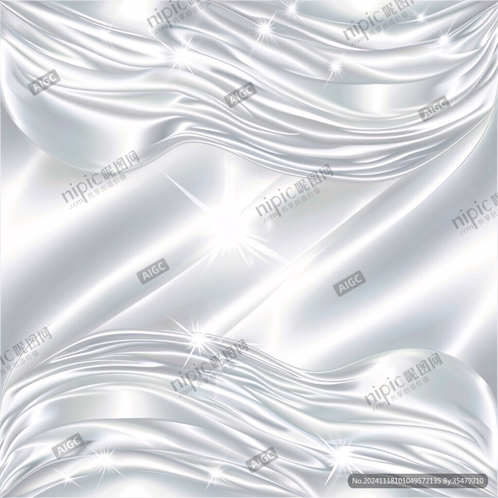 金属感银质奢侈品效果