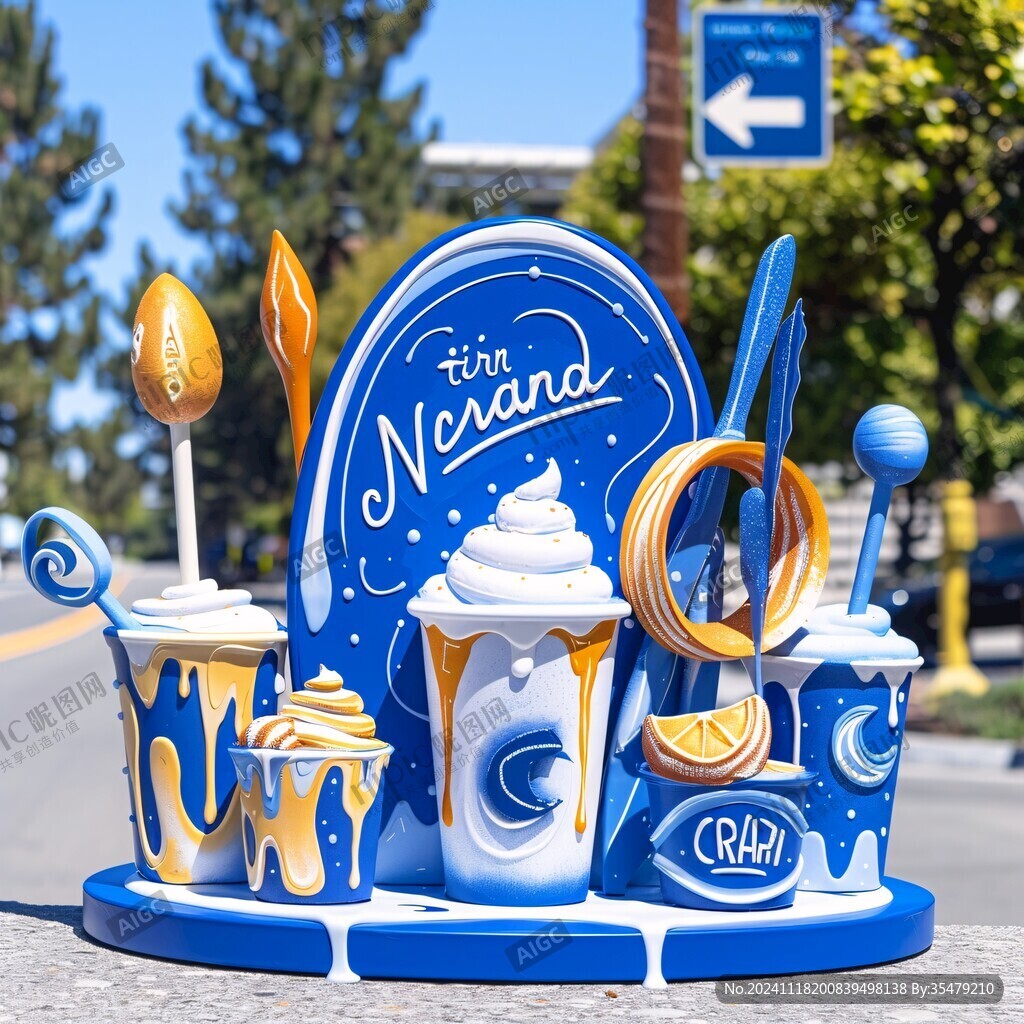 冰淇淋美陈