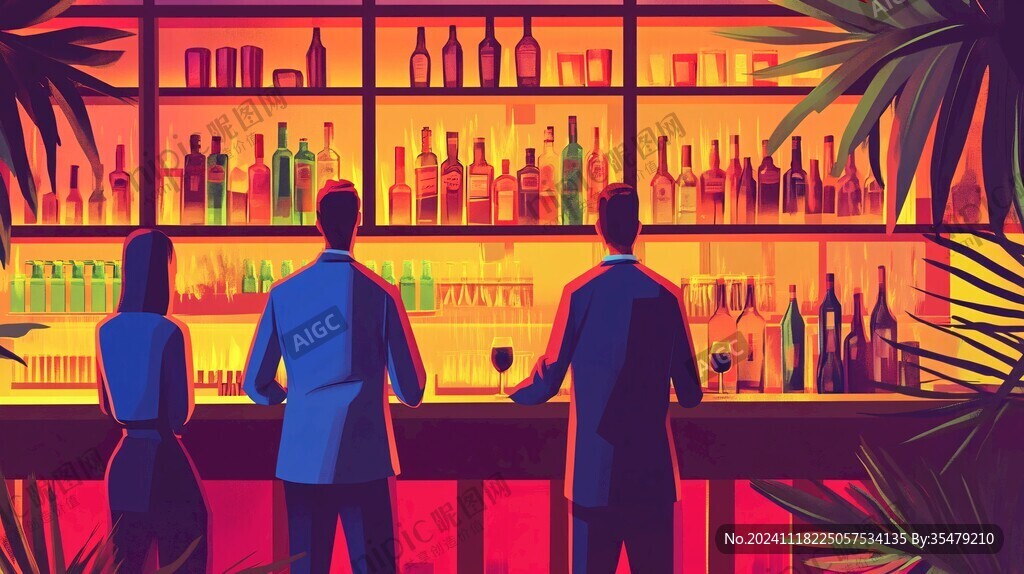 酒吧插画