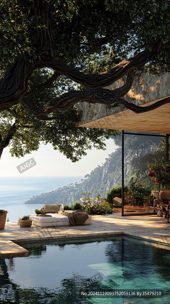 泳池树五星级游泳池