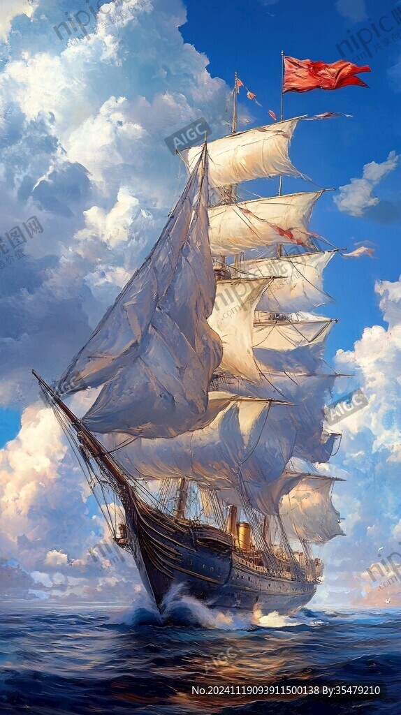 扬帆启航高清画