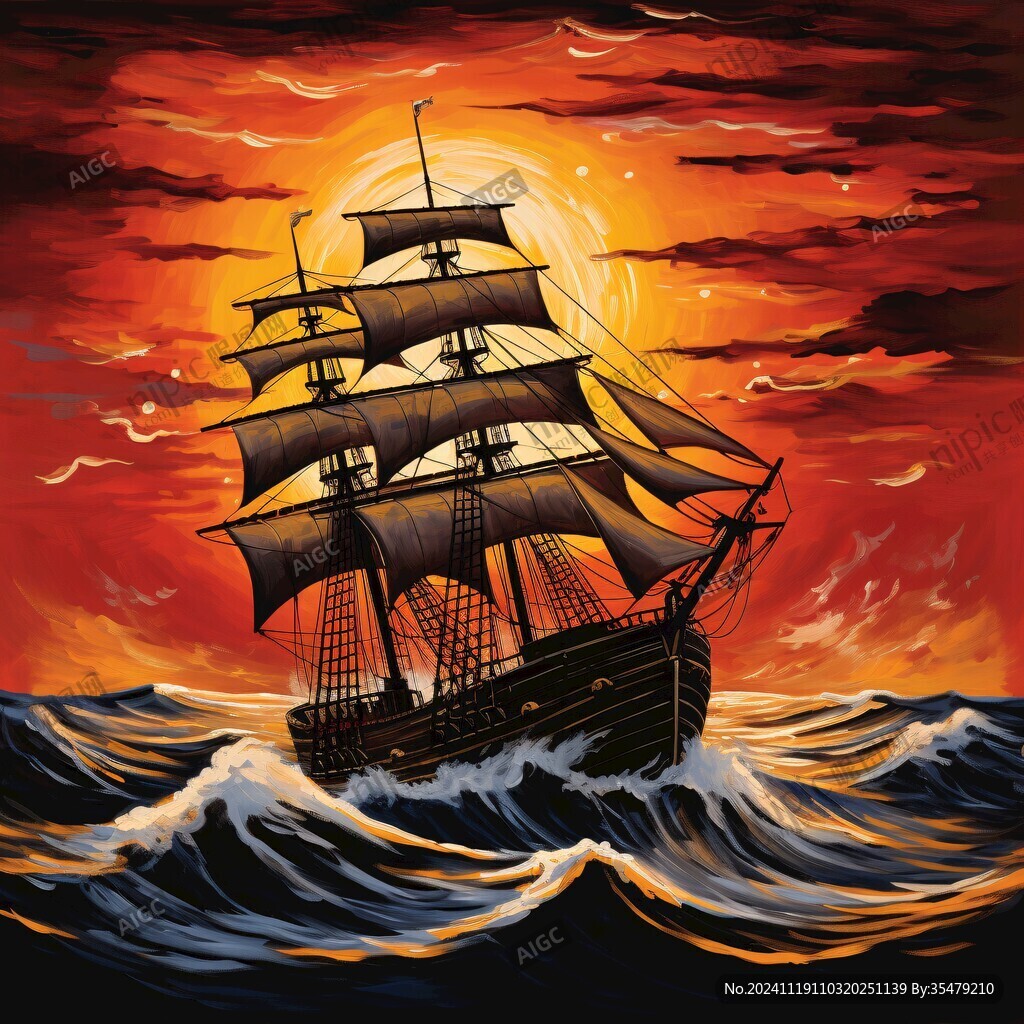 扬帆启航高清画