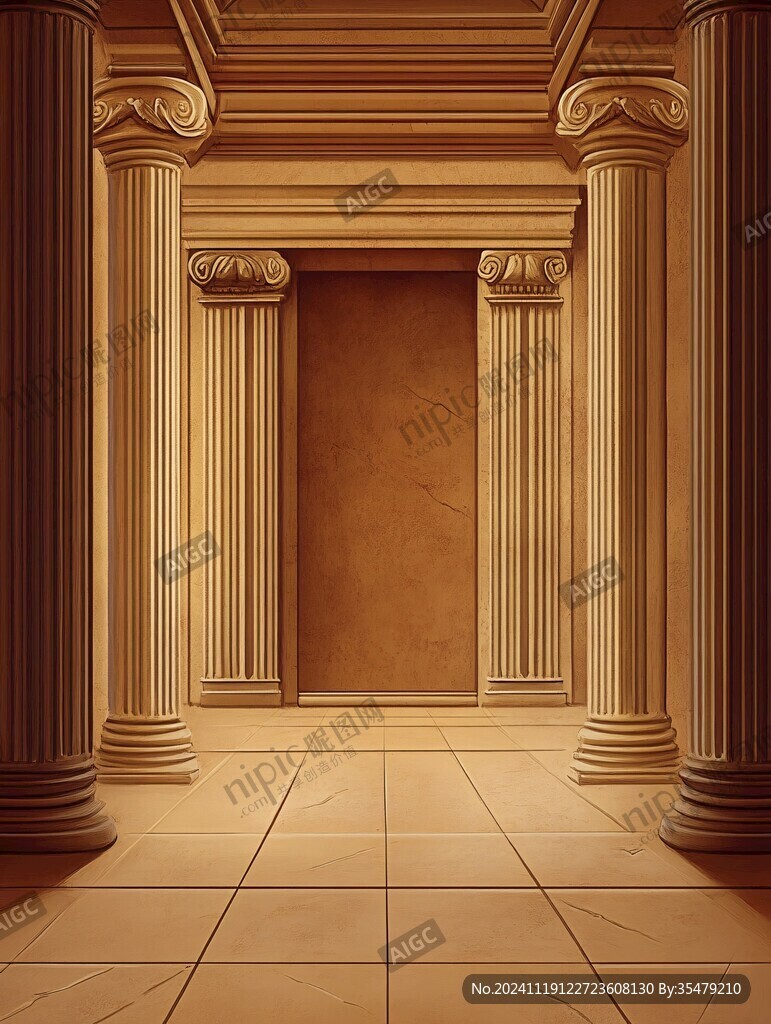 豪门罗马柱古典房地产