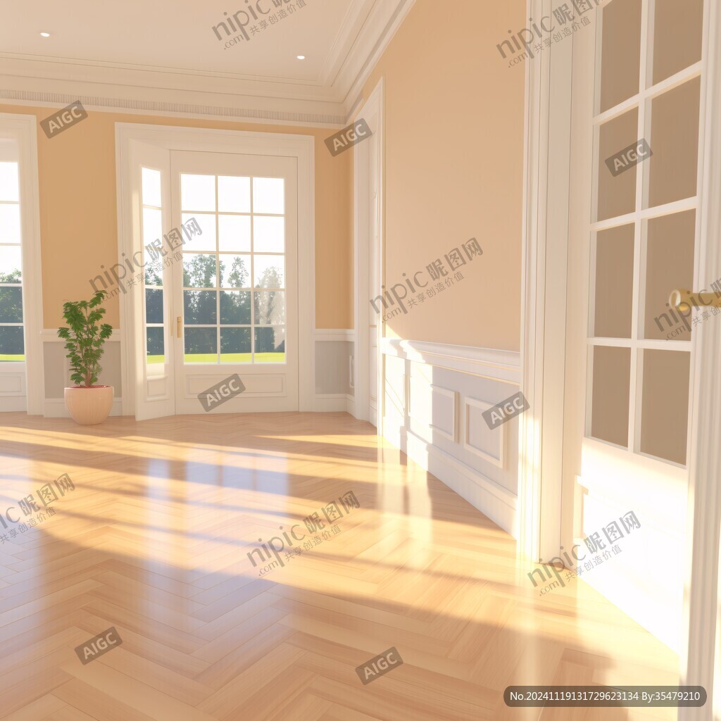 黄色室内暖光太阳光