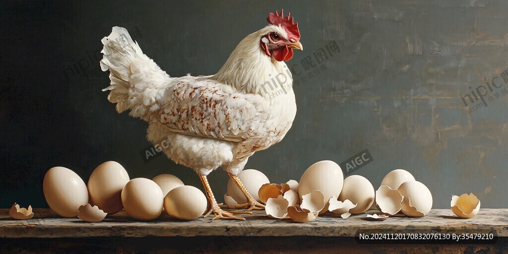 鸡的高清图片