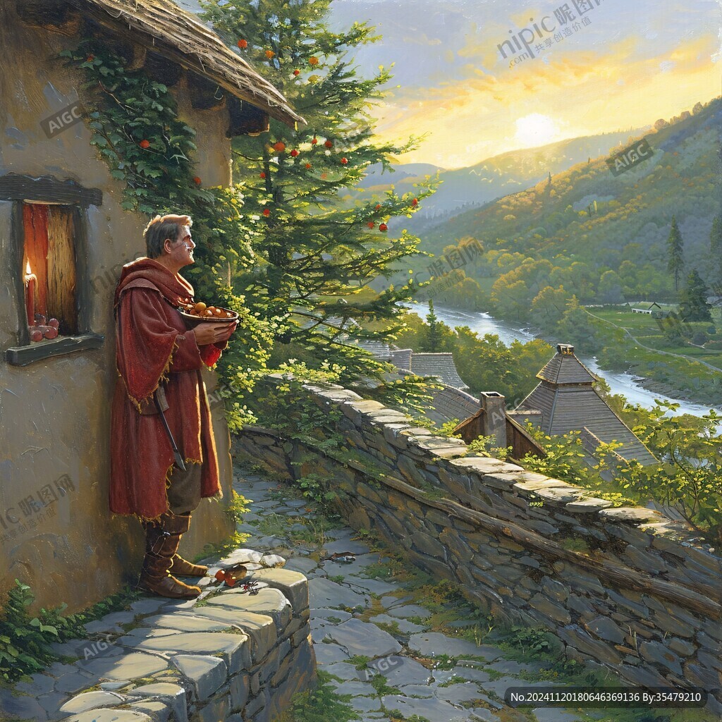 中世纪西方人生活场景