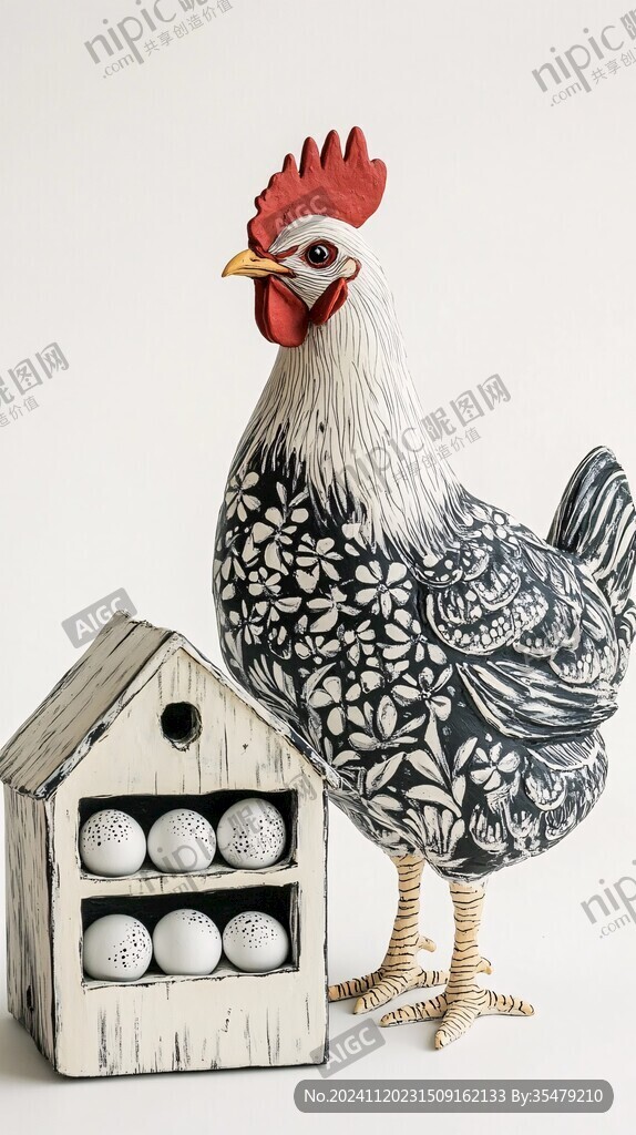 工艺品装饰品母鸡