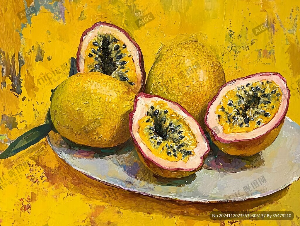 水果油画