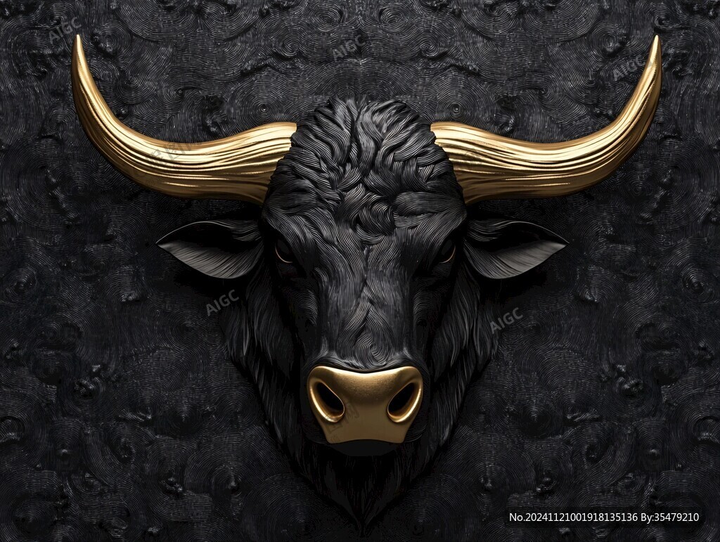 金属质感牛